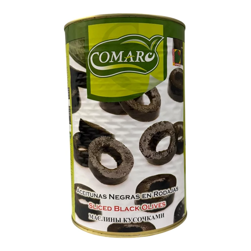 COMARO Olijven zwart gesneden 4250ml