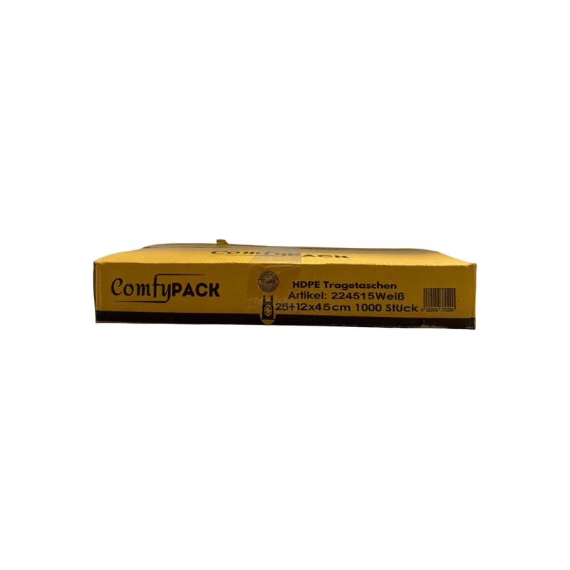 Hemdtas 25*12*45cm 1000stuks (Extra dik)