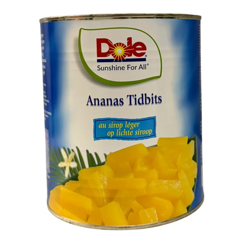 DOLE Ananas stukjes 3005ml TID BITS
