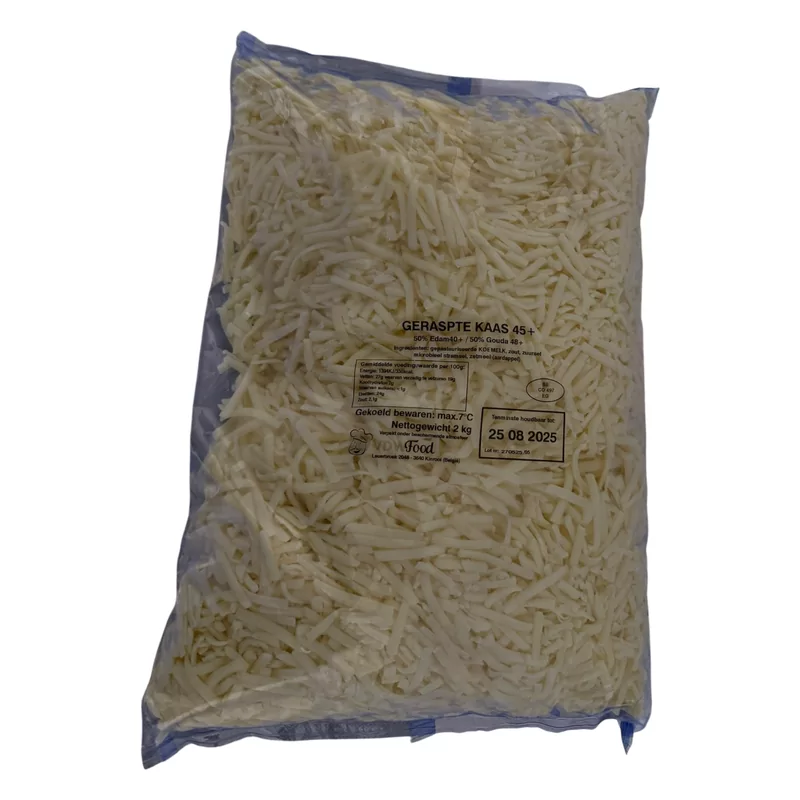 Geraspte kaas 45+ XL