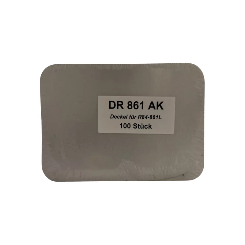 Deksels Alubak R84-861L 100stuks