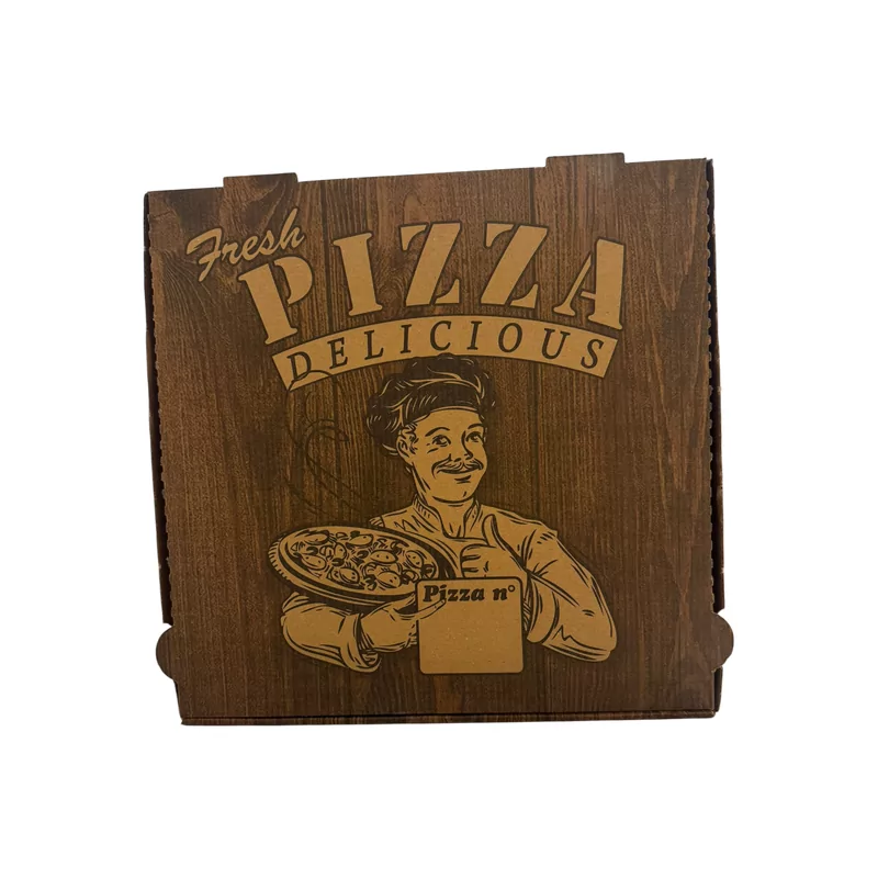 Pizzadoos Francia 30*30*4cm BRUIN 100st