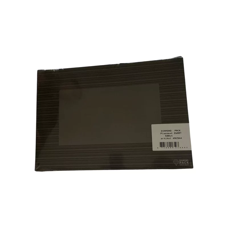 Placemats ZWART 500stuks
