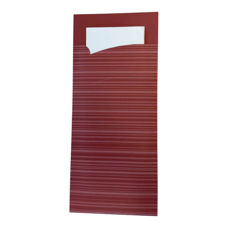 Servetpouchetjes 100st. ROOD