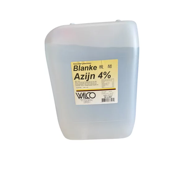 WILCO Azijn Blank 4% 10lt.
