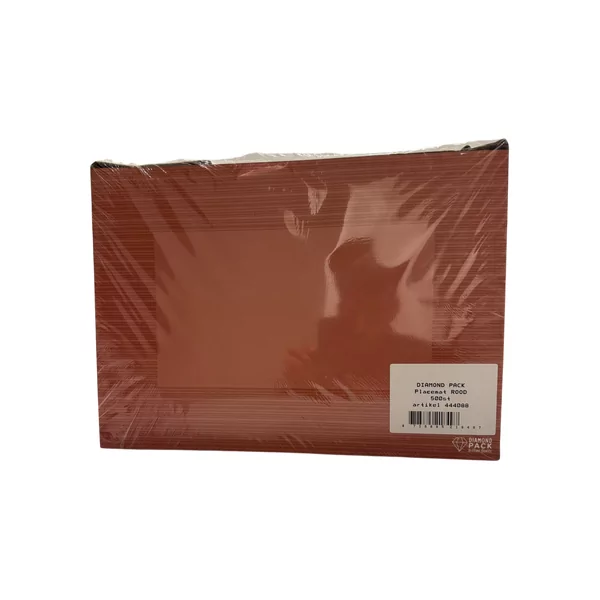 Placemats ROOD 500stuks