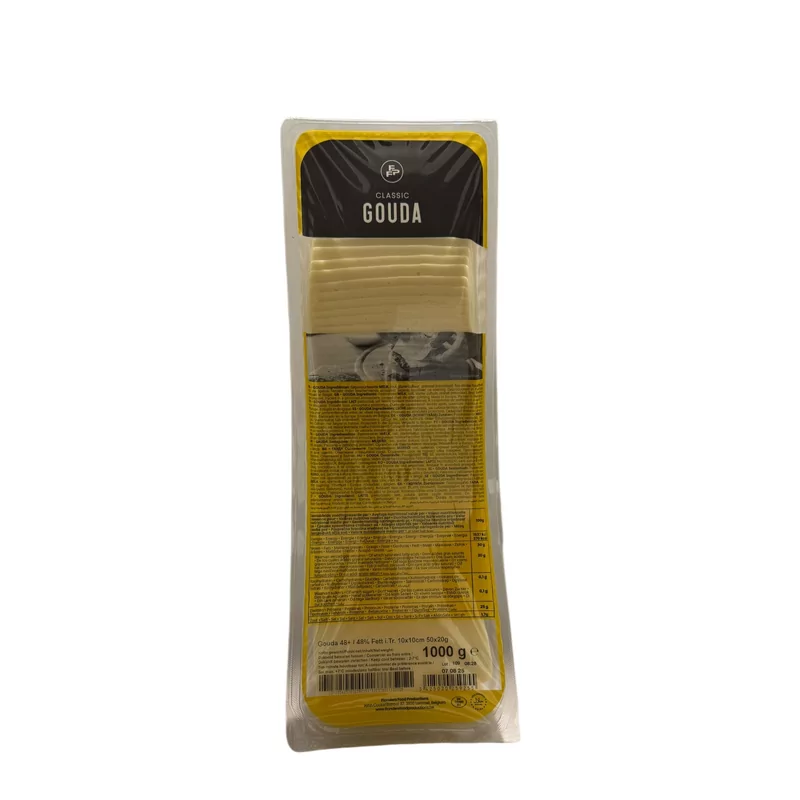 Gesneden Gouda 48+ kaas 1kg