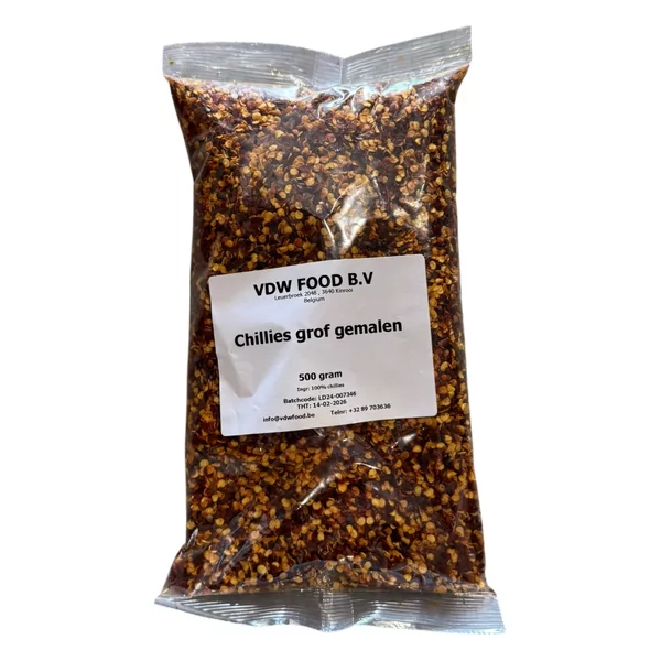 VDW Chilies grof 500gr