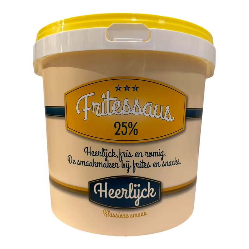 HEERLIJCK Fritessaus 25% 10lt.