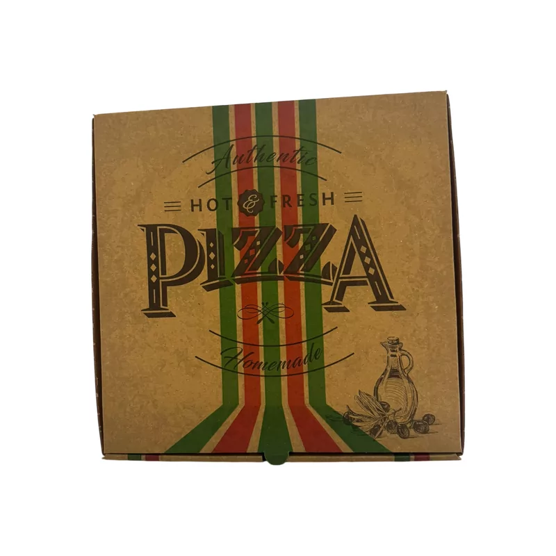 Pizzadoos 30*30*4cm Americano BRUIN 100st.