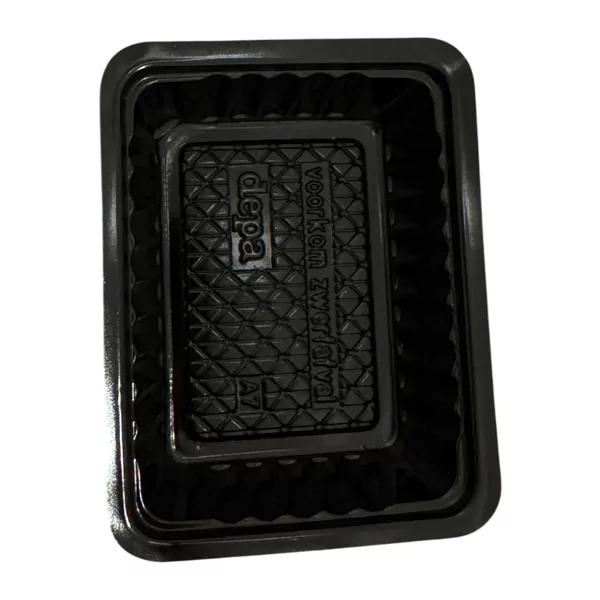 A7 Snackbakjes zwart 250st.