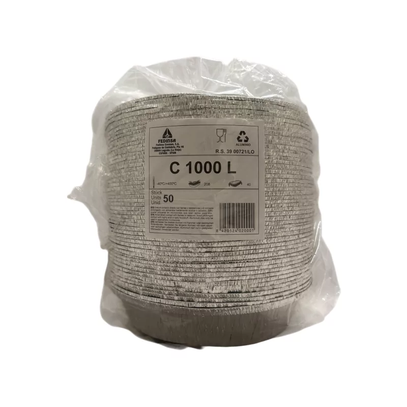 Alubak C1000L Rond 100 st.