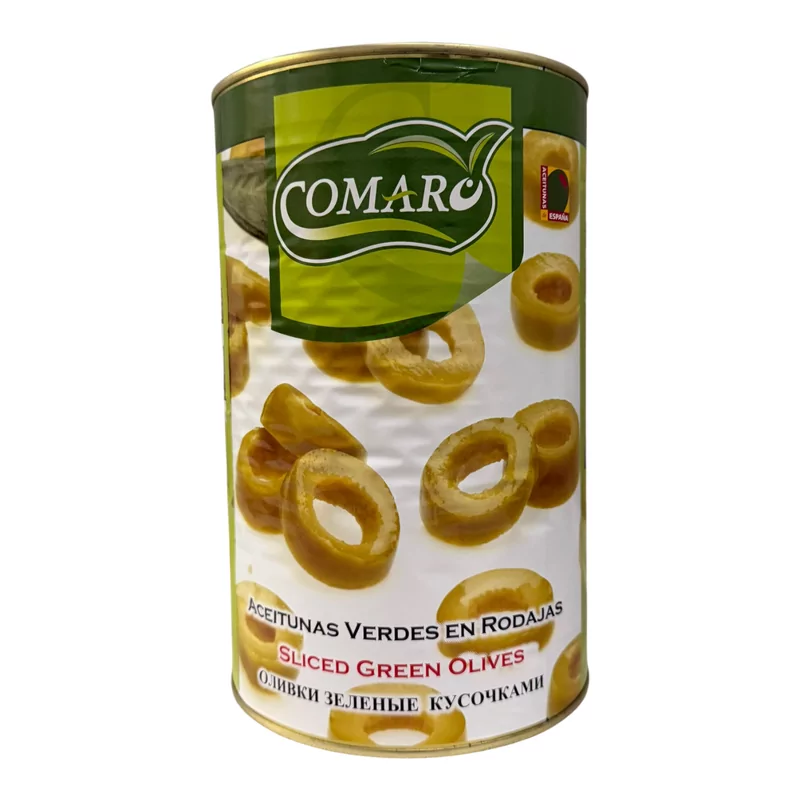 COMARO Olijven groen gesneden 4250ml